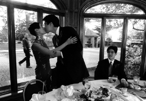 You own the rights to all the wedding photographs shot by this Michigan wedding photojournalist