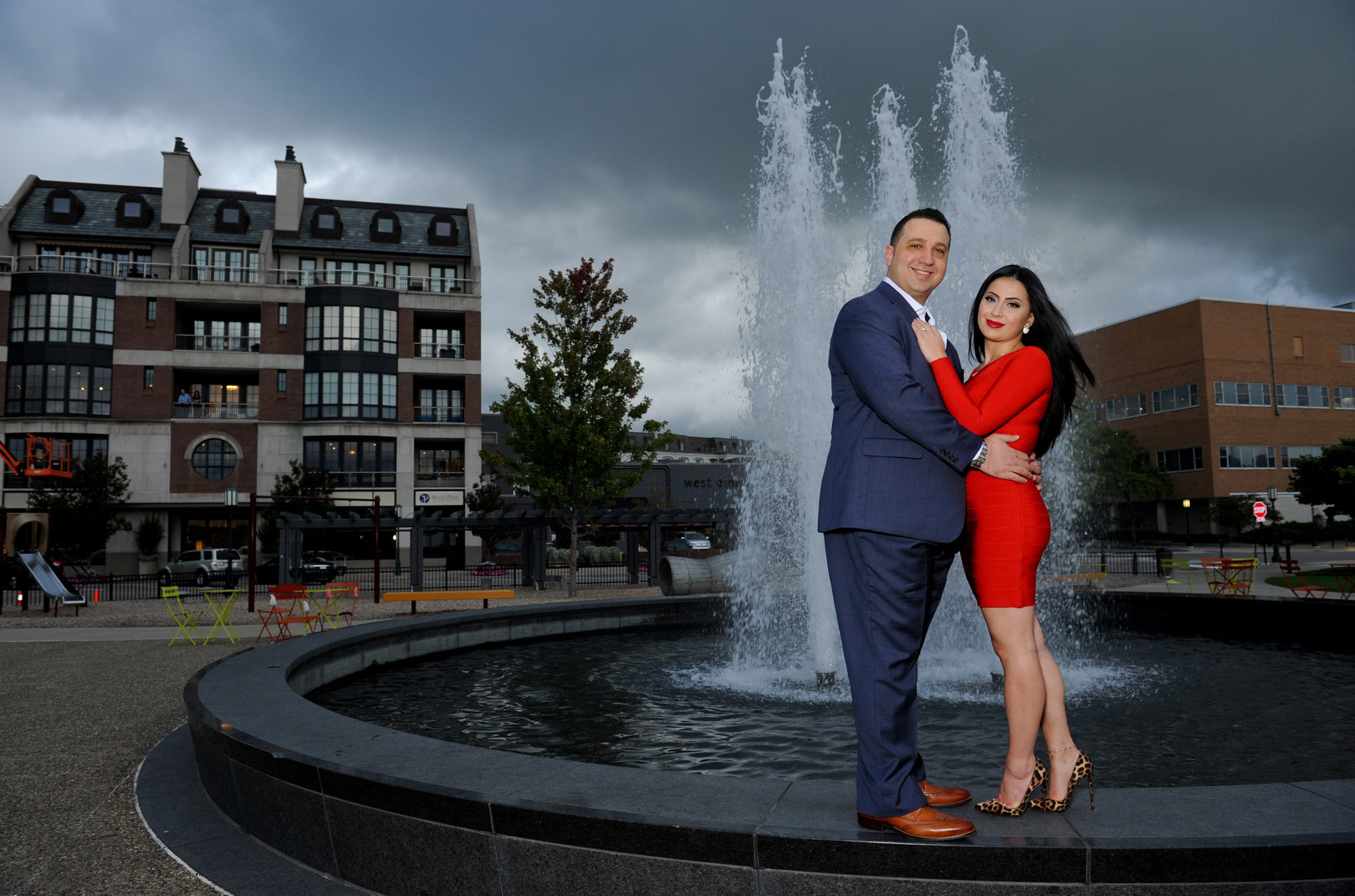 Best Oakland County Michigan lifestyles photographer loves photographing newly engaged clients during 