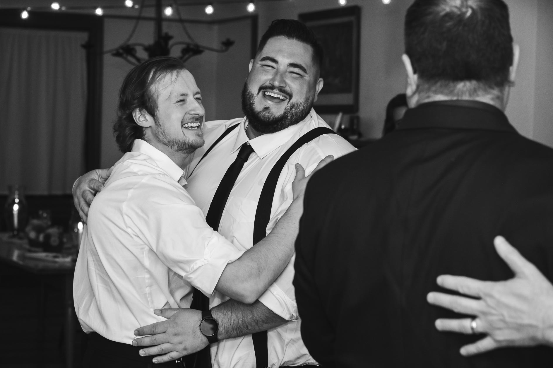 I love seeing male guests dancing with each other and it's become pretty common these days. This was at the Eagle Tavern at Greenfield Village in Dearborn, Michigan.