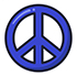 illustration of a peace sign