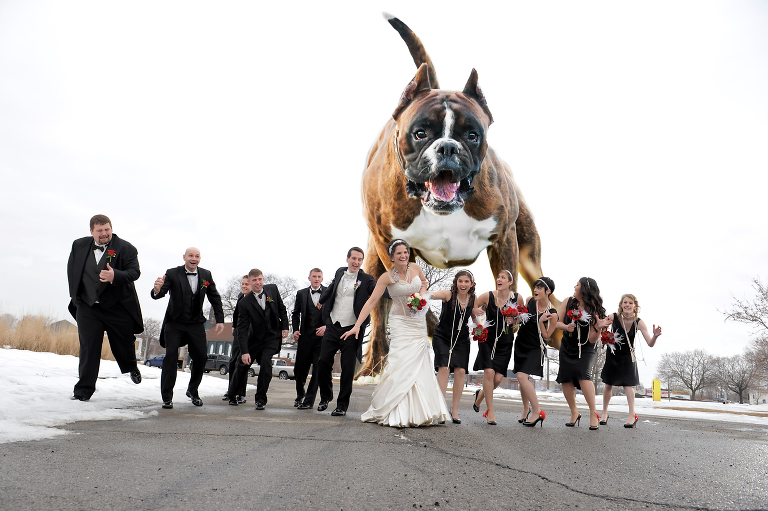 Detroit Winter Wedding Photos 0009