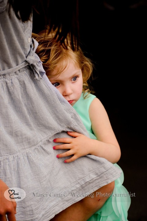 I have a problem with photographing small children during my weddings. They are stinking cute AND every single thing they are thinking shows on their faces!