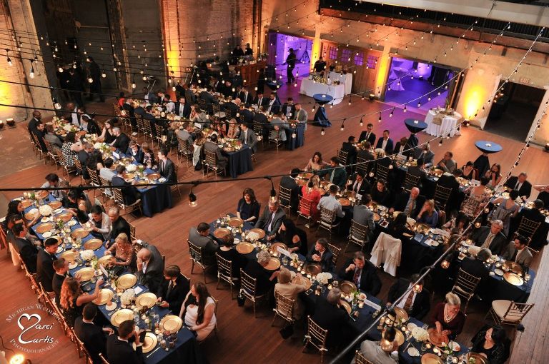Jam Handy event photo of a dinner in Detroit, Michigan.