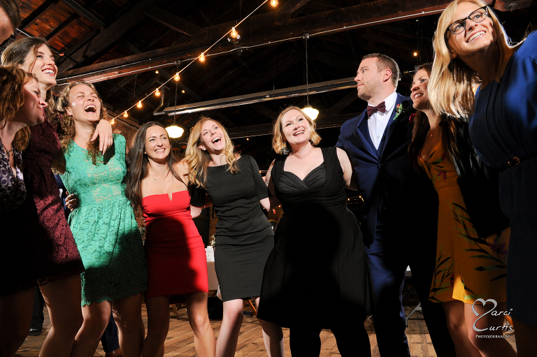 Ypsilanti Freighthouse wedding photography of the newly renovated historic building in Depot Town, Ypsilanti, Michigan.