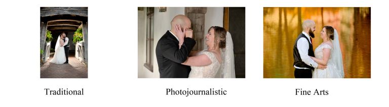 Addison Oaks wedding styles explained