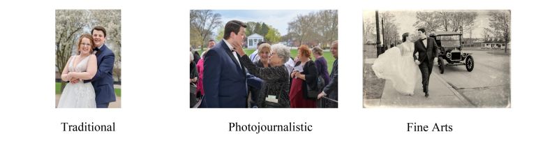 Greenfield Village wedding styles explained
