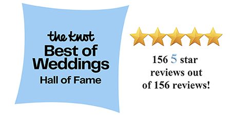 156 5 star wedding reviews from the Knot for Marci Curtis