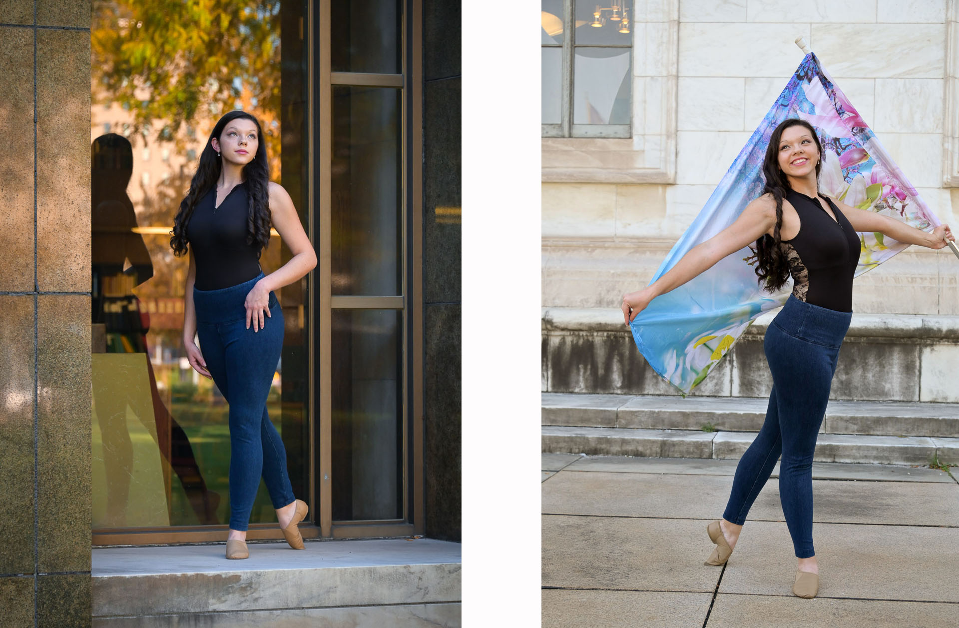 Another statuesque pose for this dancer from Troy High School in Troy, Mich.
